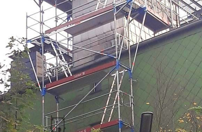 Beispielarbeit von Rieser Gerüstbau - veröffentlicht auf Geruestbau.org